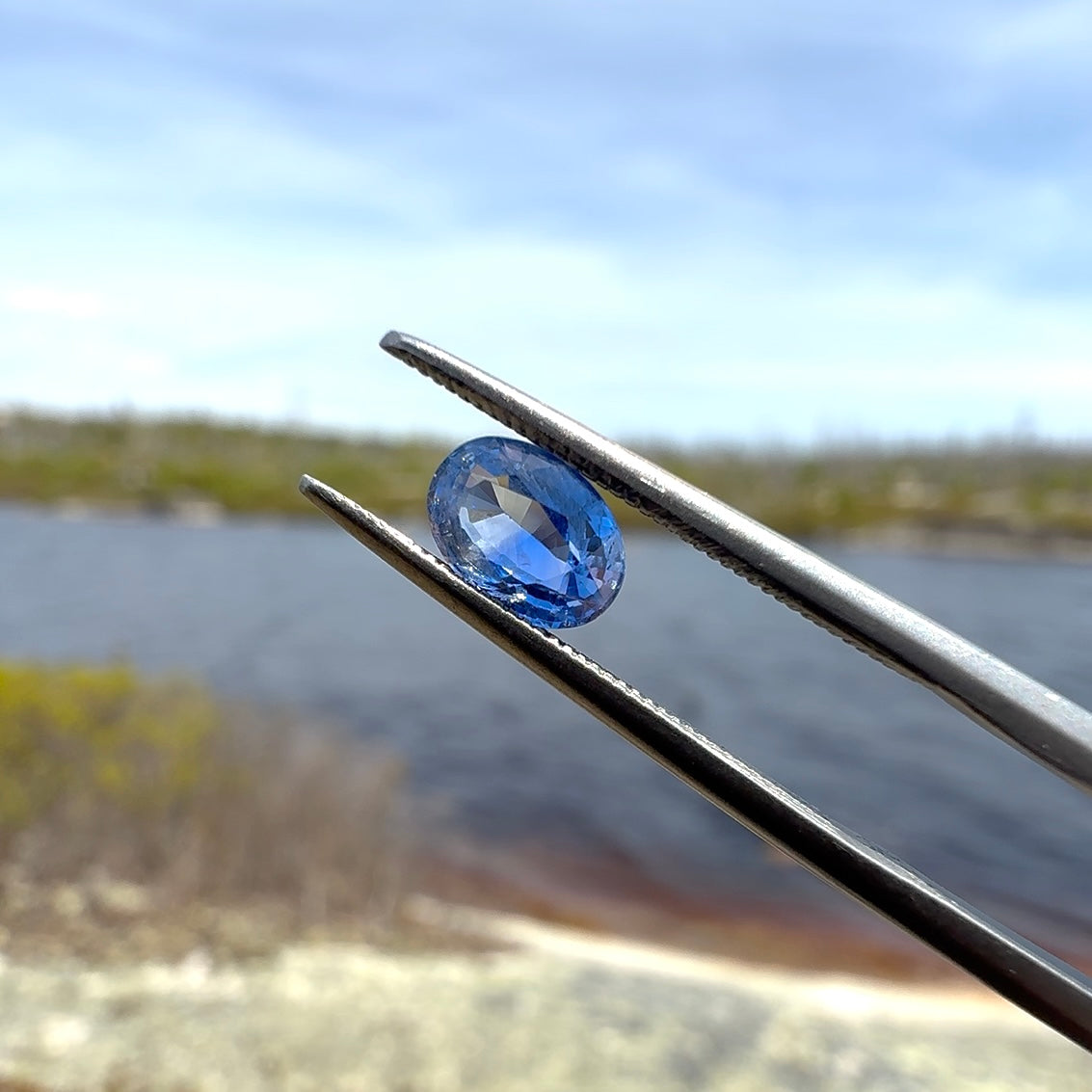 1.05ct Bicolour Sapphire